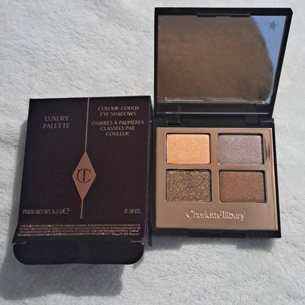 New in box!  Charlotte Tilbury Luxury Eyeshadow Mini Palette